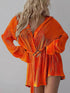 'Amara' Button Up Dropped Shoulder Shirt Dress - Celes Fashion